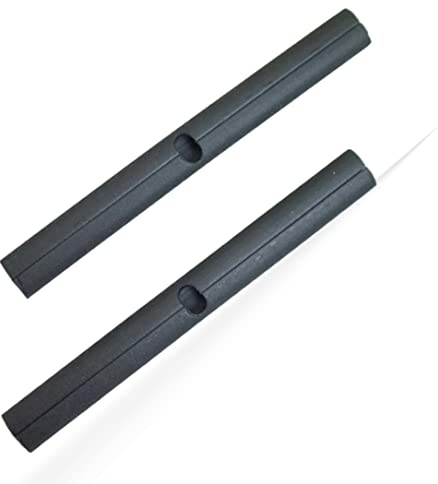 Pferdelinis Sporenschutz aus Gummi 2 Stück in schwarz idealer Sporenschoner Schutz für Sporen, Gummischoner antirutsch (2 Paar in Schwarz)