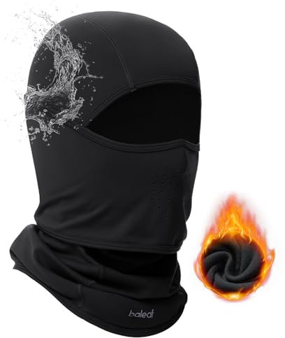 baleaf Men's Balaclava Winter Face Mask Ski Mask UV Protector Lightweight for Motorcycle Cycling Running Black