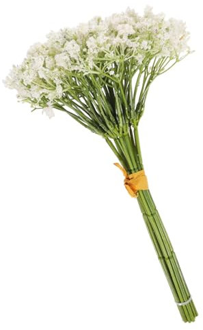 Holibanna 16er Satz Realistischer Schleierkraut-kunstblumenstrauß Kunstblumen Für Hochzeitsdeko Künstliche Blumensträuße