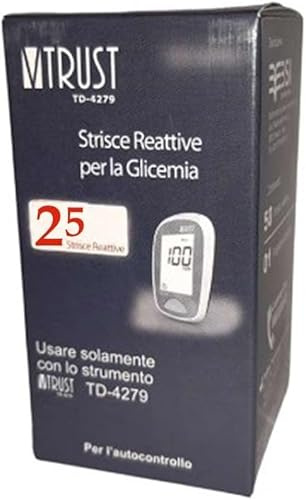 VTRUST TD-4279 GLUC 4 CONFEZIONI DA 25 STRISCE