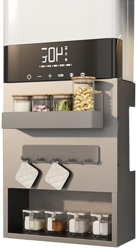 Magnetic Pipe Cover - Wall-Mounted Utility Hider for Concealing Gas Lines and Boilers in Bathroom, Home, and Office