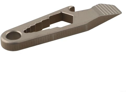 Filteilect Llavero abrebotellas de aleación con destornillador de cabeza plana y llave hexagonal, multiherramienta para camping, senderismo, uso al aire libre, abrelatas compacto para anillo