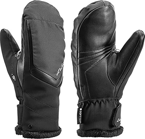 LEKI Damen Skihandschuhe HS Stella S Lady Mitt, schwarz,6,5