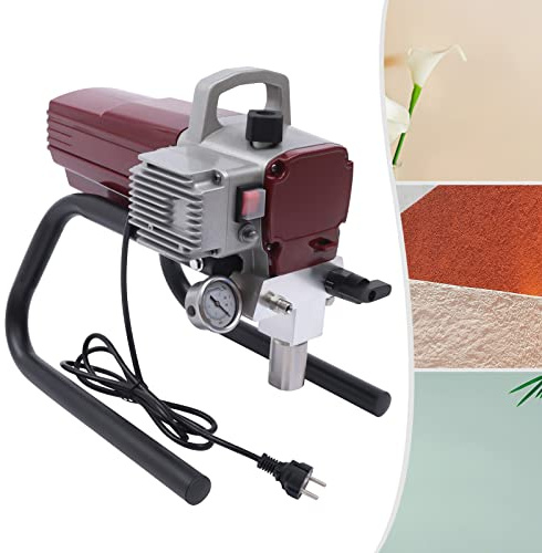 Airless Spritzlackiermaschine, Sprühpistole Farbsprühsystem 220V Airless Paint Sprayer Lackiergerät Airless Farbsprühgerät Sprühmaschine Airlessgerät Wandlackierpistole