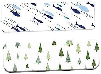 Cabilock Diatomaceous Earth Soap Dish Mat Slip-resistant Diatomite Coaster Absorbent Drying Pad for Bathroom and Kitchen Fish Pattern Fast Drying Easy to Clean