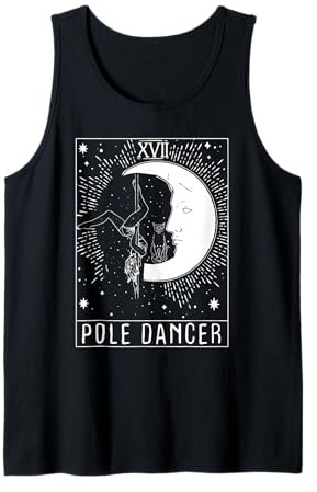 Moon Crecent Tarot Pole Dancer - Pole Dance für Pole Lovers Tank Top