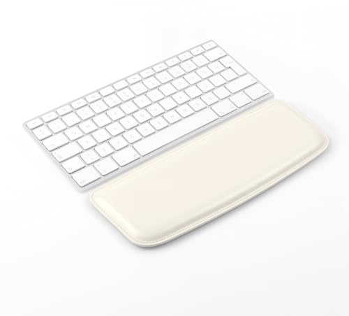 Londo Echtes Leder Tastaturpad - Premium Ergonomische Unterstützung für Komfortables Tippen bei der Arbeit und zu Hause