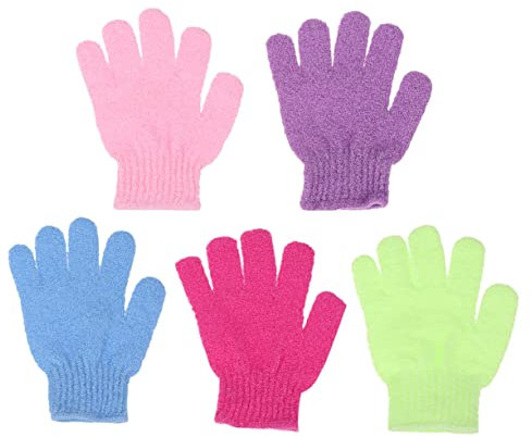 Angoily 30stücke Dusch Handschuhe Für Peeling Badehandschuhe Handschuhartige Waschhandtücher Duschtücher Duschbürste Rückenmassagehandschuh Körperpeeling Für Altersgruppen