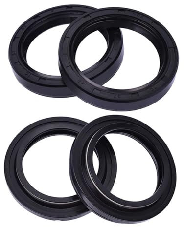 37x49x8 Gabel Dämpfer Öl Dichtung 37 49 Staub Abdeckung Lip for Suzu * RG250 RG250G GAMMA RG 250 GS500 GS500E GS500F GS500H GS 500(2pcs seal 2pcs cover)