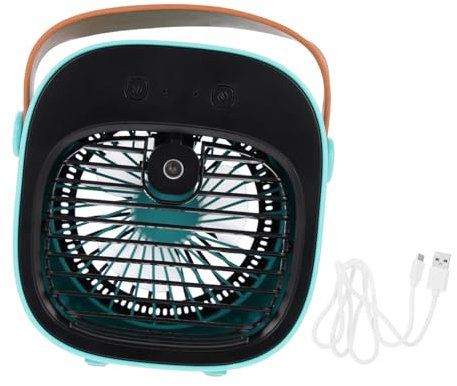 Cabilock Ventilador de Escritorio para Oficina Pequeña Portátil para Mesas Circulador de Aire Tanque de Agua para Dormitorio