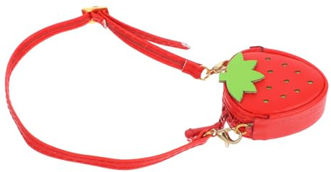 GARIOUANS Bolso De para Muñecas Mini Bolso De Fresa Bandolera para Muñecas Accesorio De Moda para