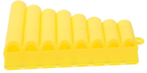 BESPORTBLE Anfänger Panflöte mit 8 Panflöten aus Abs Tragbares und Einfach zu Tragendes Musikinstrument für Kinder und Einsteiger Traditionelle Schwarze Panflöte