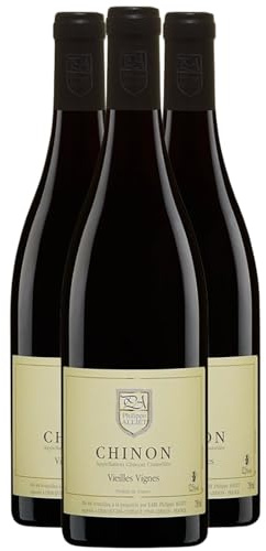 Chinon Vieilles Vignes rosso 2022 - Organico - Domaine Philippe Alliet - DOP - Valle della Loira - Francia - Vitigni Cabernet Franc - 3x75cl