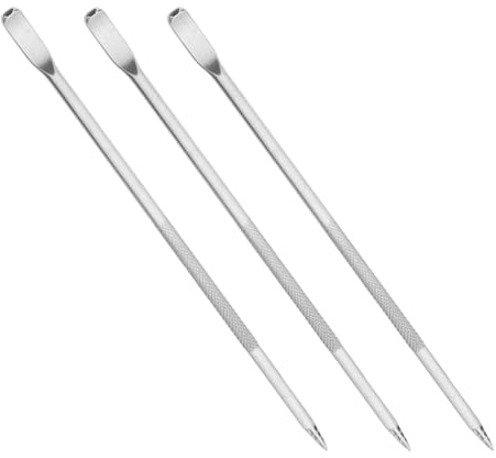 SEWACC Penna per Latte Art in Acciaio Inossidabile 304 – Set da 3 Ago per Decorare Cappuccino e Caffè – Strumento Preciso e Riutilizzabile per Bar e Uso Domestico