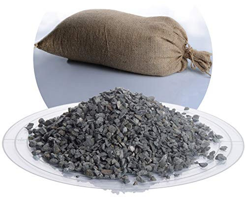 Schicker Mineral Umweltfreundlicher Streusplitt in plastikfreier Verpackung, 15 kg Diabas Winterstreugut, salzfrei, reines Naturprodukt für Winterdienst