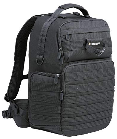 Vanguard VEO Range T48 Rucksack für Pro DSLR/spiegellose Kameras, taktischer Stil, Schwarz