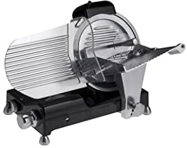 AFFETTATRICE TECHNO COLLECTION CON AFFILA LAMA IN INOX E ALLUMINIO
