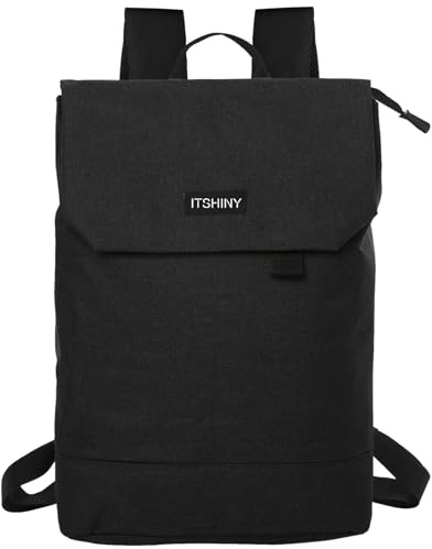 ITSHINY Rucksack Damen, Daypack Rucksack Damen Wasserdicht mit Laptopfach 15,6 Zoll & Anti Diebstahl Tasche für Ausflüge Uni, Schule u. Büro - 16L