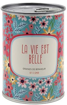 Mauvaises Graines – Cadeau Anniversaire Homme Femme Made in France et Écologique | Kit Plantes Insolites | Coffret Cadeau Femme Original Utile pour Déco Maison et Potager Intérieur Durable