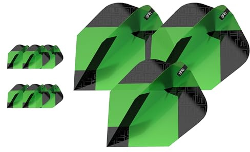 Target Darts Tag Flights – Target Tag Flights(Packung mit 9) Multipack Flights, Professionelles Dart Zubehör, Dart Flight Set