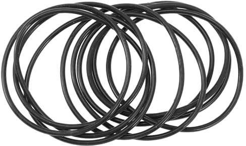 NUOBESTY 10 pulseras de gelatina de silicona negra, pulseras de goma elásticas para eventos, fiestas y uso diario, diseño cómodo y elástico