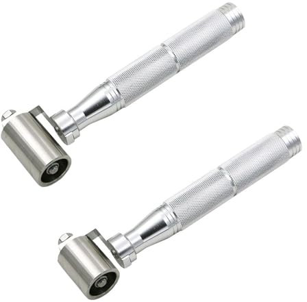 34/40 mm rostfritt stål tapet sömrulle, tapet kantsöm rulle platt tryckrulle, rulle tapet utjämnande verktyg, tapet kantsöm rulle platt tryckrulle