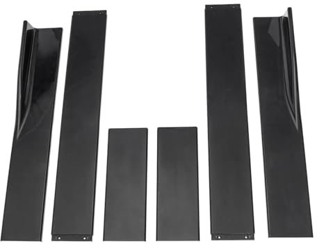 Auto Seitenschweller Für Ford Für Mustang Für Focus RS ST Für Fiesta Für Mondeoall Auto Seitenschweller Extensions Splitter Körper Schürze Lippe Auto Seitenrock Splitter