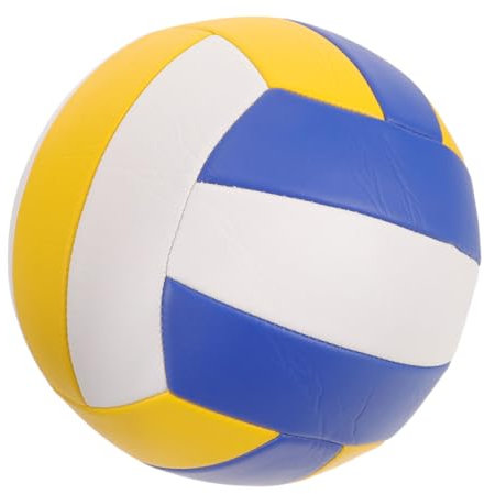 BELLIFFY Soft-Hallen-Volleyball Für Training Und Sport Maschinennähte Robustes Material Auffällige Farben Für Einfachere Identifizierung Auf Dem Spielfeldbereich Für Volleyballübungen Und o