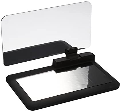Qqmora H6 écran Voiture HUD Projecteur Téléphone Navigation GPS Support pour Conducteurs Maximum Smartphone 6 Pouces Noir,Accessoires électroniques