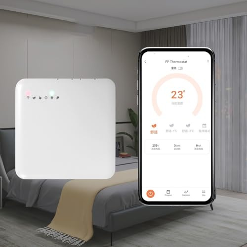 Whychstore Thermostat intelligent - Contrôleur de température pour radiateur électrique - ME223