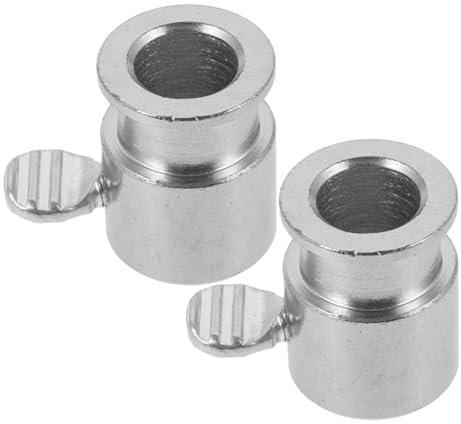 KONTONTY 2pezzi Accessori Per Asta Dello Spiedo Bullone Di Supporto Per Barbecue Fermo Per Asta Di Grigliatura Ricambio Per Spiedo Da Picnic