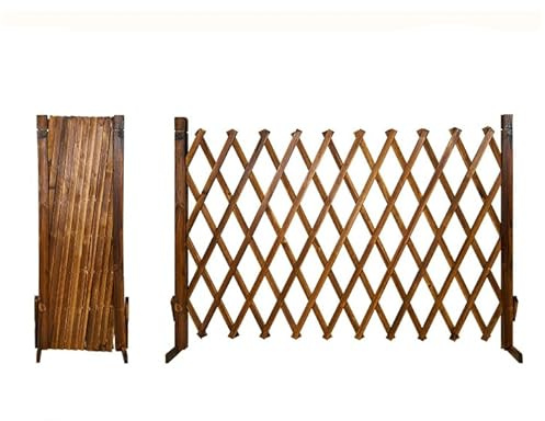 Treillis d'extérieur en bois extensible pour plantes grimpantes, panneaux décoratifs de jardin, treillis autoportant pour vignes, hauteur 150 cm et résistant aux intempéries