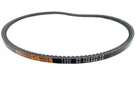 1pcs Type AV 10X Raw Edge Cogged V Belt Drive Rubber Toothed Conveyor Belts Transport Strap 680mm-1050mm(La 914mm)