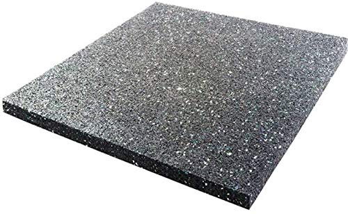 Hocheffiziente Antivibrationsmatte für Waschmaschinen, Lautsprecher usw. - zuschneidbar - Qualitätsprodukt aus Deutschland - viele Größen - 60x60cm von Conny Clever