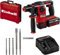 Einhell Professional Marteau Perforateur sans fil HEROCCO +5 - Power X-Change (18V, 2.2J, SDS-Plus, avec coffret de transport E-Box, moteur sans charbon) Livré avec Batterie 3,0Ah et Chargeur