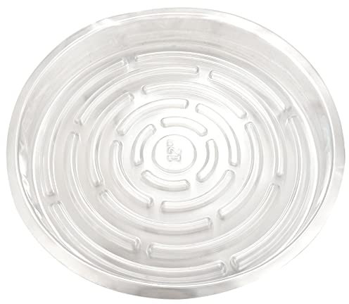 Micvtve Soucoupes à Plantes, Paquet de 10 de 30 Cm (12 Pouces), Plateaux D'éGouttement Transparents pour Pot de pour Plantes D'IntéRieur et D'ExtéRieur, Jardin Clair
