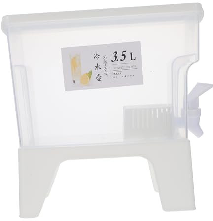 VINTORKY Bidon De Agua Grifo Jarra De Hogar Capacidad Grande Para Almacenar Jugos Diseño Ligero y Portátil