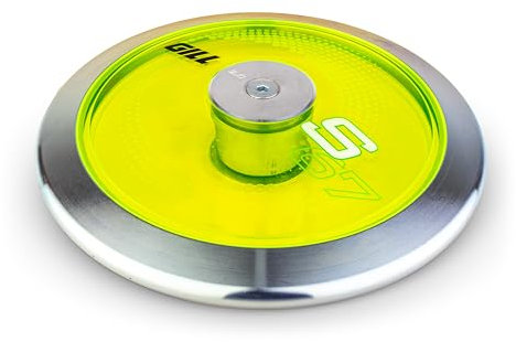 HAEST Gill Disque 2kg - S6 Disque de Compétition - 2,00 kg - 67% Poids de Jante - Flasques Transparentes