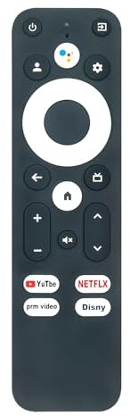 AULCMEET G10 Remplacer la télécommande vocale pour fit for Strong 4K HDR Smart TV Box Strong Leap-S3 Ultimate LEAPS3 SRT 41 S905Y4 Leap-S3 SRT41