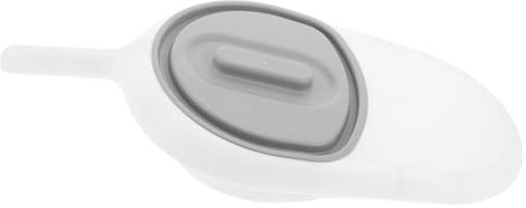 ELAYARD Padella con Manico e Design Inclinato Vaschetta Multifunzionale Antispruzzo in Plastica per Anziani per Pazienti Allettati e Anziani