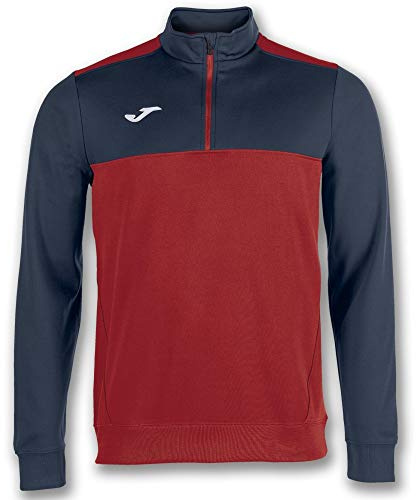 Joma Winner Sudadera, Hombre, Rojo-Marino, L