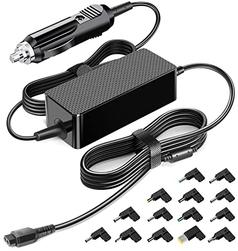 KFD 100W 90W 65W Universal KFZ Netzteil DC 12V-24V Auto Ladegerät Ladekabel für HP Dell Lenovo IBM Thinkpad Medion Toshiba Fujitsu Packard Acer Asus Samsung Sony LG Monitor JBL Bose Zigarettenanzünder
