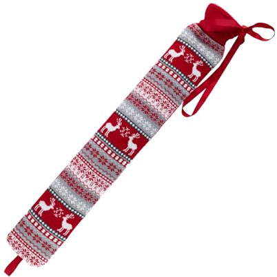 LIVIVO 2L Extra Long Hot Water Bottle with Cover UK - Large Hot Water Bottles for Adults Winter Warmth & Stress Relief - Warm Hot Water Bag, Removable Weave Cover, Leakproof Screw Cap - Christmas