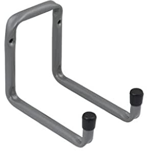 5x Wandhaken 160x120x50mm Werkzeughalter Gerätehalter Garage blau verzinkt
