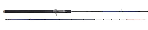 Savage Gear SGS6 Ika & Jig 2,03m 75g ML - Baitcaster Spinnrute zum Meeresangeln, Jigrute für Meeresfische, Baitcasterrute, Angelrute