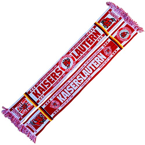 Generisch Kaiserslautern Schal, TRADITION SEIT 1900, (Strickschal; Extra weiche Qualität)