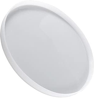 Moldes redondos de silicona, moldes redondos grandes de epoxi, herramientas de fundición de resina de molde de mesa de bricolaje, moldes de bandeja de silicona grandes para resina epoxi, tablero de ch