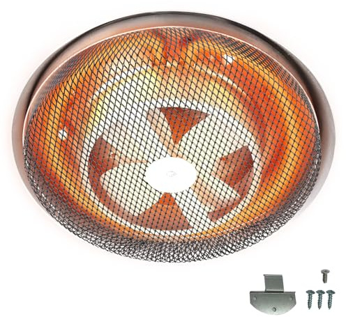 157 Bathroom Ceiling Heater, Replacement for Broan-Nutone 157 Ceiling Heater, 1280W Rapid Heating, with Overheat Protection, for Bathrooms, Kitchens, and Bedrooms, 3-year Warranty