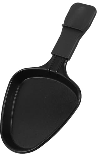 OUNONA Mini Electric Oven Raclette Cheese Melter Nonstick Grilling Pan for Indoor Baking and Kitchen Use