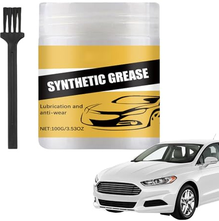 Grasso Auto - Lubrificante Multiuso Per Autoveicoli - Lubrificante Multiuso 100g Per Manutenzione Catene Rimorchi Applicazioni Automotive e Cura Attrezzature